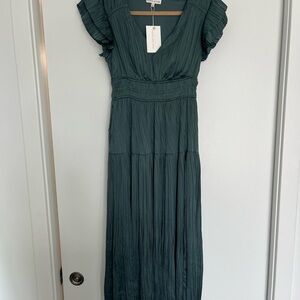 NWT MOON RIVER emerald gown